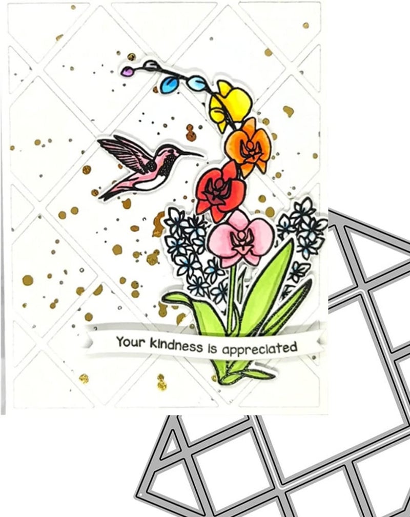 Mvchifay Cutting Dies for Card Making Metal Die-Cuts Scrapbooking Tool Hollow Frame DIY Craft Punch Template Embossing for Paper Album Decor (Style-A) - Image 5